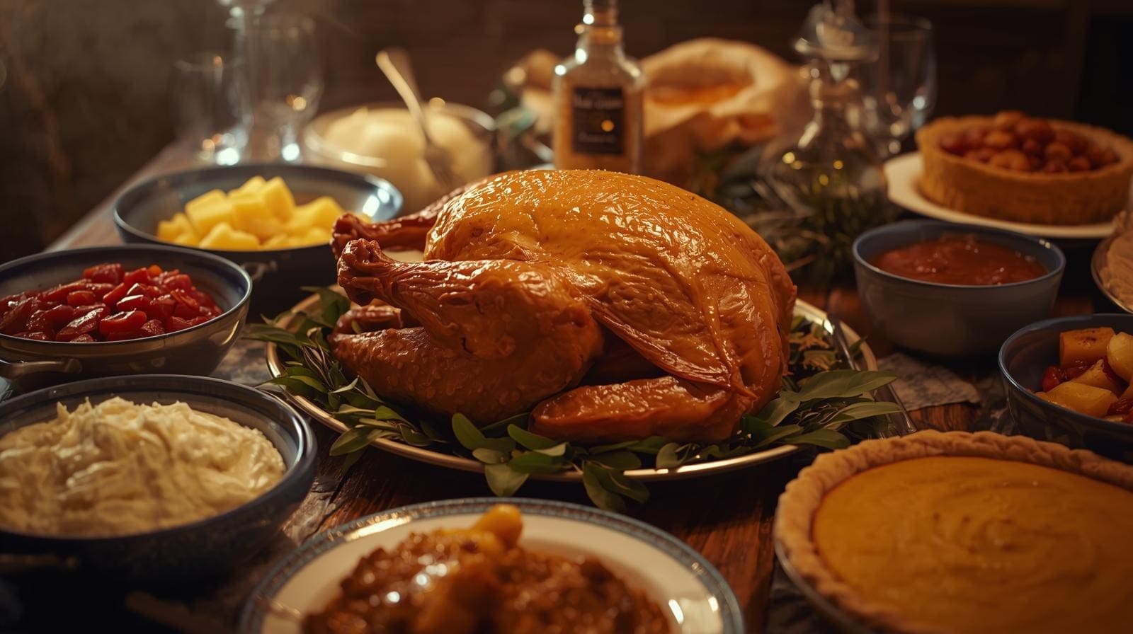 thanksgiving dinner image